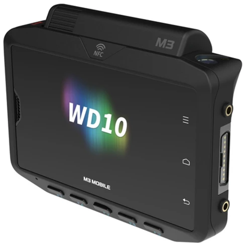 Терминал сбора данных/ Android 13, LTE, GPS, 802.11 a/b/g/n/ac, 4" WVGA, 13MP CAM, BT 5.0, NFC(HF), 4G/64G, 3,350mAh Battery is included and Screen Protector, Hand Strap are attached. фото 2
