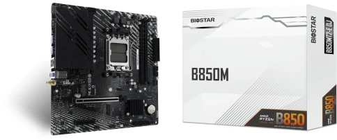 Материнская плата Biostar B850MT2-E DJ SocketAM5 AMD B850 2xDDR5 mATX AC`97 8ch(7.1) 2.5Gg RAID+HDMI+DP фото 6