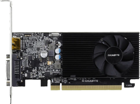 Видеокарта/ VGA GIGABYTE NVIDIA GeForce GT 1030 2GB, DDR4/64-bit, PCIe 3.0, 1xDVI-D, 1xHDMI 2.0, 1-slot фото 2