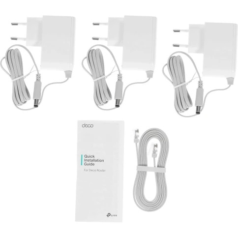 Маршрутизатор/ AX3000 Whole Home Mesh Wi-Fi 6 System, 3 units, 2? Internal Antennas, 3? Gb Ports (WAN/LAN auto-sensing) фото 6