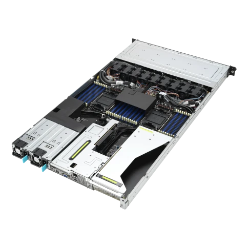 Серверная платформа/ ASUS RS700-E11-RS12U, 1U, 2x Socket-E LGA4677, 32x DDR5 4800*/5600*, 12x2.5'' NVMe/SATA*/SAS* hsb (*-RAID/HBA need), 2x M.2 PCIe 2260/2280, 2 x PCIe Gen5  + 1 x int RAID slot + 1x OCP3.0, 2 x 10G(Intel X710-AT2) RJ45 LAN, 1+ фото 6