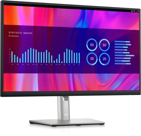 Монитор Dell 23.8" P2423DE черный IPS LED 5ms 16:9 HDMI матовая HAS Piv 1000:1 300cd 178гр/178гр 2560x1440 60Hz DP USB 5.98кг фото 2