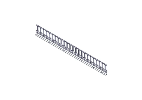Systeme Electric, серия Excelente, 48U, пластиковые пальцы, однорядный, на две стороны фото 8