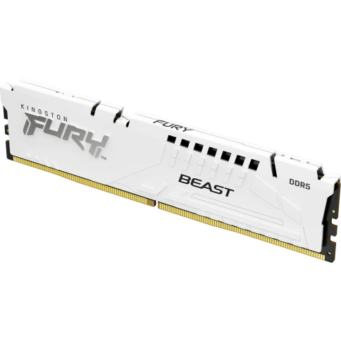 Память оперативная/ Kingston 32GB 5600MT/s DDR5 CL36 DIMM FURY Beast White EXPO фото 2