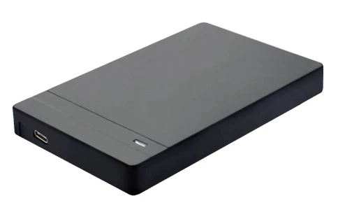 Внешний корпус для HDD/SSD AgeStar 31UB2P3C SATA USB3.2 пластик черный hotswap 2.5" фото 1