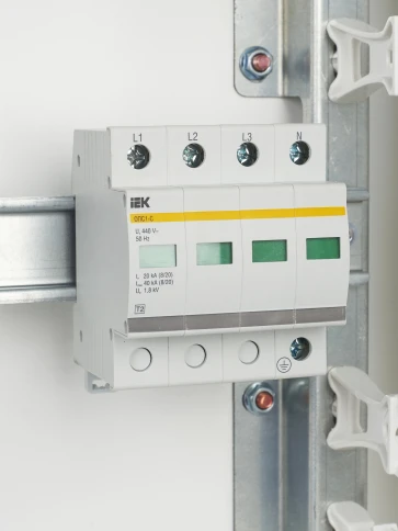 KARAT ОПС1-C УЗИП 4P In=20кА Un=400В Im=40кА IEK фото 7