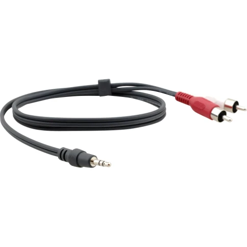 Кабель 3.5mm Audio на 2 RCA (Вилка - Вилки), 3 м фото 1