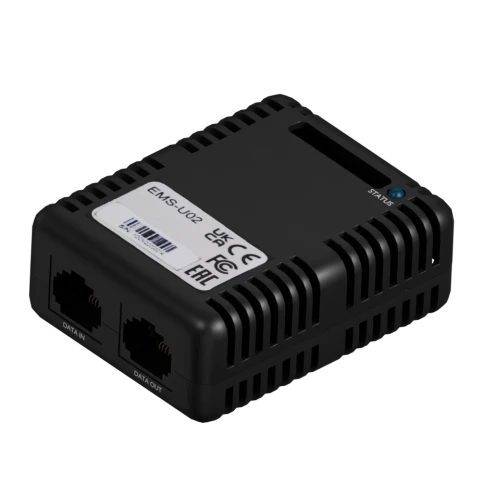 Датчик окружающей среды EMS-U02 (ENVIRONMENTAL SENSOR)/ Датчик окружающей среды EMS-U02 (ENVIRONMENTAL SENSOR) для работы с SNMP(ПМКАРД) в 1 фазных ИБП Сайбер Электро, габариты (ВхШхГ) 29х53х67 фото 1