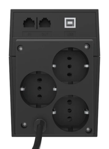 Источник бесперебойного питания/ Powercom RPT-800AP EURO 480W USB фото 4