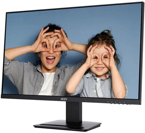 Монитор/ MSI PRO MP273U 27'', 3840x2160, IPS, 178x178, 300nit, 60Hz, 4ms, 2HDMI/DP, noUSB-A, Audio out, T, ExtPWR, 75x75VESA, Black, 1y фото 4