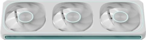 Вентилятор для корпуса Formula Air Fusion 3 Wh ARGB 360х120x28 белый 4-pin 34.95дБ Ret фото 4