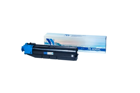 -/ Тонер-картридж NVP NV-TK-8305 Cyan для Kyocera TASKalfa-3050/TASKalfa-3051/TASKalfa-3550/TASKalfa-3551 (15000k) фото 1