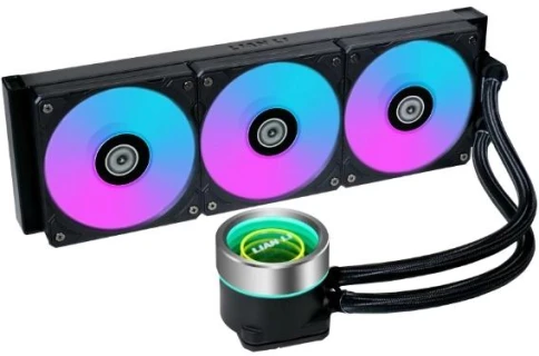 Система водяного охлаждения Lian-Li Galahad II Trinity 360 ARGB Soc-AM5/AM4/1200/1700/1851 черный30dB Al+Cu Ret (G89.GA2T36B.00) [G89.GA2T36B.00] фото 2