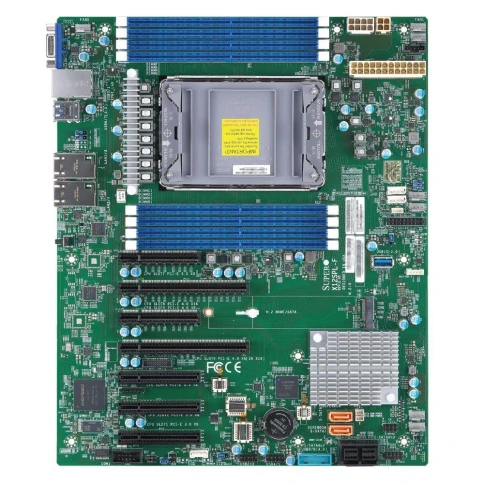 Материнская плата SuperMicro Материнская плата MBD-X12SPL-F-B 3rd Gen IntelXeonScalable processors,Single Socket LGA-4189(Socket P+)supported,CPU TDP supports Up to 270W TDP,Intel C621A,Up to 2TB 3DS ECC RDIMM,DDR4-3200MHz Up to 2TB IntelOptane™Persis фото 1
