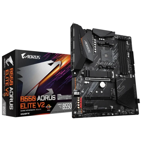 Материнская плата/ MB GIGABYTE AMD B550 sAM4, 4xDDR4(128GB), HDMI 2.1/DP, 1xPCIe 4.0x16, 2xPCIe 3.0x16, 1xPCIe 3.0, 1xLAN (2.5GbE), 4xSATA 6Gb/s, 2xM.2, 5xUSB 3.2, 2xUSB 2.0, ATX фото 5