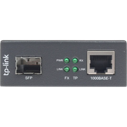 Конвертер/ 10/100/1000Mbps RJ45 to 1000Mbps SFP slot supporting MiniGBIC modules, switching Power Adapter, chassis mountable фото 6