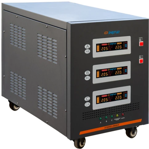 Стабилизатор Hybrid - 25 000/3 Энергия II поколение/ Stabilizer Hybrid - 25,000/3 Energy II generation фото 1