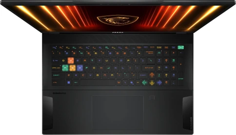 Ноутбук MSI Stealth 16 AI A2HWGG-085XRU Core Ultra 7 255H 32Gb SSD1Tb NVIDIA GeForce RTX 5070 8Gb 16" OLED QHD+ (2560x1600) FreeDOS black WiFi BT Cam (9S7-15F535-085) фото 4
