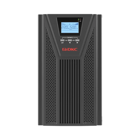 Онлайн ИБП ДКС серии Small Tower, 2000 ВА/1800 Вт, 1/1, 4xSchuko, EPO, USB, RS-232, RJ45, з/у 6А, без АКБ фото 4