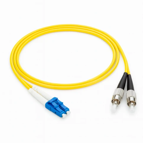 Патч-корд ADVANT ADVOS2-PCD01-LCSC-UU-LY, Simplex, тип волокна: SM 9/125 (OS2). Разъемы: LC/UPC-ST/UPC. Длина: 15, оболочка: LSZH, диаметр кабеля: 3 фото 1