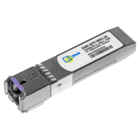 Модуль/ Модуль SFP оптический, дальность до 20 км (14dB), 1550нм, индустриальный фото 2