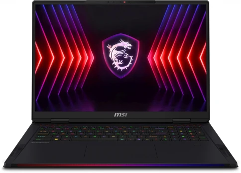 Ноутбук MSI Raider A18 HX A9WJG-216RU AMD Ryzen 9 9955HX3D/64Gb/SSD2Tb/RTX 5090 24Gb/18"/IPS/UHD+/120Hz/MiniLED/Win11/Core Black (9S7-182L72-216) фото 1