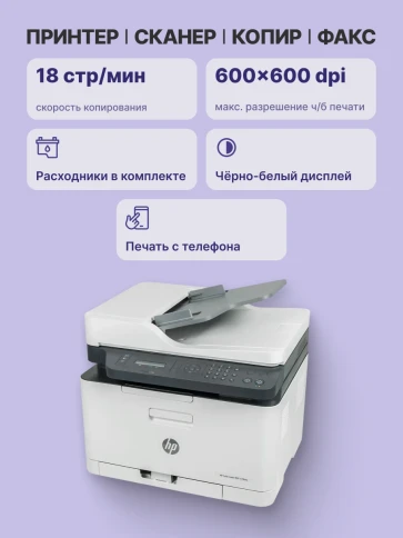 Лазерное МФУ/ HP Color Laser MFP 179fnw фото 3
