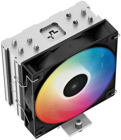Кулер Deepcool AG400 LED RGB Soc-AM5/AM4/1200/1700/1851 черный 4-pin 18-32dB Al+Cu 220W 614gr Ret (R-AG400-BKLNMC-G-1) [R-AG400-BKLNMC-G-1] фото 5