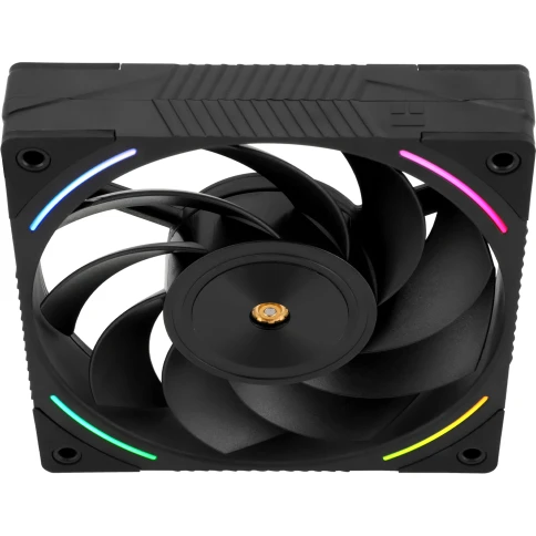 Кулер для корпуса/ Case Cooler Thermalright TL-K12R Reverse (120x120x25mm, 4-pin PWM, ARGB, 69CFM, 27dBA, 2150RPM, Black) фото 7