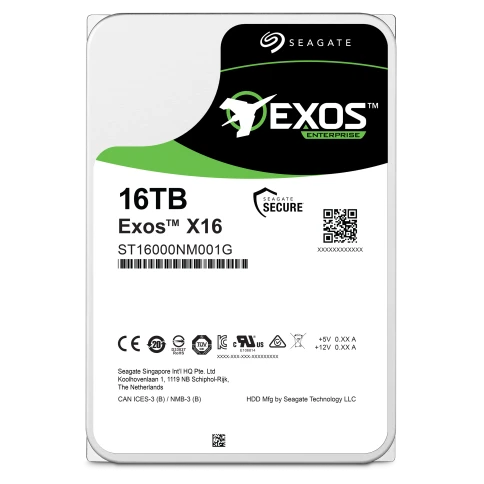 Жесткий диск/ HDD Seagate SATA 16Tb Exos X16 6Gb/s 7200 256Mb 1 year warranty (Used HDD   18 000–22 000 operational hours) фото 4