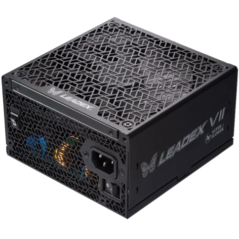 блок питания 1200 Ватт/ Power Supply Super Flower Leadex VII Platinum PRO, 1200W, ATX 3.1, 140mm, 12xSATA, 4xPCI-E(6+2), 1x12VHPWR(12+4), APFC, 80+ Platinum, Full Modular фото 1