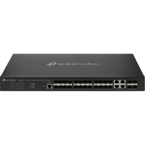 Коммутатор/ JetStream™ 24-Port SFP L2+ Managed Switch with 4 10GE SFP+ Slots фото 2