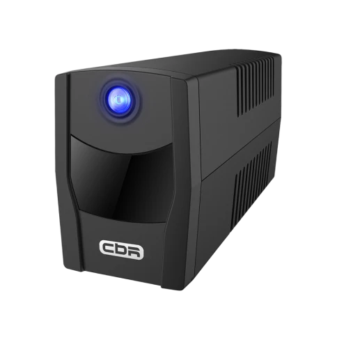 Башенный линейно-интерактивный ИБП/ ИБП CBR [QTM-650T-2F-LCUC] Line Interactive  650VA/360W 7Ah12V 2 x Shuko, HID-USB, RJ45/11 фото 1