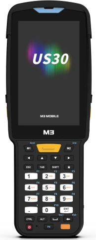 Терминал сбора данных/ Android 13.0 GMS, WVGA, Wi-Fi 6, SE4770 2D Imager Scanner(Straight Shooter/0° Scan), 16MP Rear Camera, BT5.3, NFC(HF), 4G/64G, 30 Keypad , 6700mAh Battery, Hand Strap, Bullet Proof Film фото 1