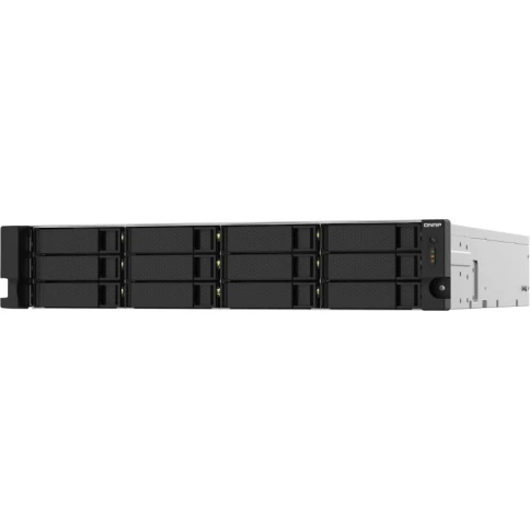 Сетевое хранилище без дисков/ SMB QNAP TS-1232PXU-RP-4G 12-Bay quad-core 64-bit AL324 1.7 GHz rackmount NAS with 250W redundant PSU, 4GB DDR4 UDIMM RAM (max 1x16GB), SATA 6Gb/s, 2x 10GbE SFP+ LAN, 2x2.5 GbE LAN, 1x PCIe Gen2 x2 slot. W/o RAIL-B02 фото 3