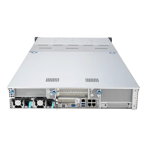 Серверная платформа/ ASUS RS720-E11-RS24U 2U, 2x LGA4677, Intel C741, 32x 5600/4800 MHz (1DPC)/4400(2DPC), 24x 2.5" hs NVMe, 2x M.2, 4x PCIe 5.0, 1 dual-slot GPU, 1x OCP 3.0, 2x 10Gbe RJ45(Intel X710-AT2), 1+1 2600W PWS фото 7