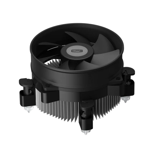 Кулер для ПК/ CPU Cooler PCCooler R120 (95W, 4-pin PWM, 60mm, Al, -mm, 1x95mm, 36.4CFM, 27.8dBA, 2700RPM, S: 1851/1700/1200/115X, black) фото 4