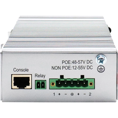 Коммутатор/ Managed L2 Industrial Fast Ring Switch 4x1000Base-T PoE, 2x1000Base-X SFP, PoE Budget 60W, Surge 4KV, -40 to 75°C фото 3