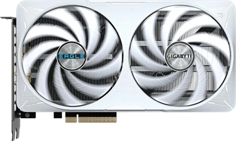 Видеокарта Gigabyte PCI-E 5.0 GV-N506TEAGLEOC ICE-8GD 1.0 NVIDIA GeForce RTX 5060TI 8Gb 128bit GDDR7 2617/28000 HDMIx1 DPx3 HDCP Ret фото 1
