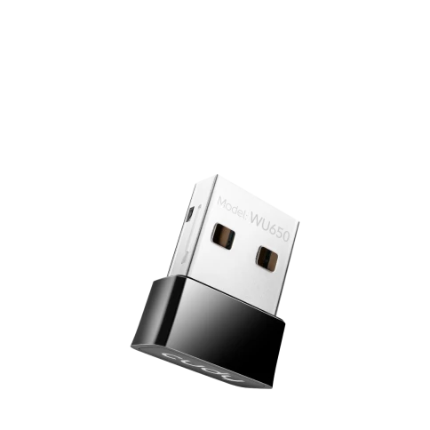 Адаптер Wi-Fi/ 650Mbps Wi-Fi USB Adapter, Mini Size, 433Mbps at 5GHz + 200Mbps at 2.4GHz, Nano Size, USB 2.0 фото 2