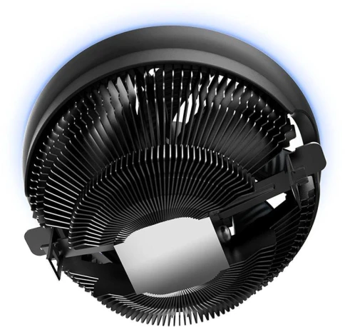 Устройство охлаждения(кулер) PcCooler E126M B одноцветная Soc-AM5/AM4/1200/1700/1851 черный 4-pin 29.8dB Al 90W 266gr Ret (R3-0120WBKBXX-GL) фото 2