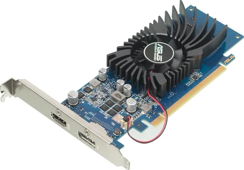 Видеокарта/ VGA ASUS NVIDIA GeForce GT 1030 2GB, GDDR5/64-bit, PCIe 3.0, 1xHDMI 2.0, 1xDP, 2-slot  90YV0AT2-M0NA00 фото 5