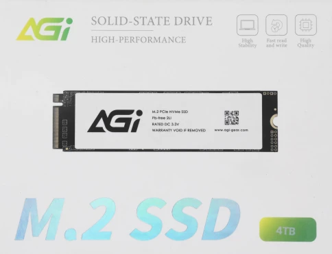 Твердотельный накопитель AGi PCIe 3.0 x4 4TB AGI4T0GIMAI298 AI298 M.2 2280 [AGI4T0GIMAI298] фото 6