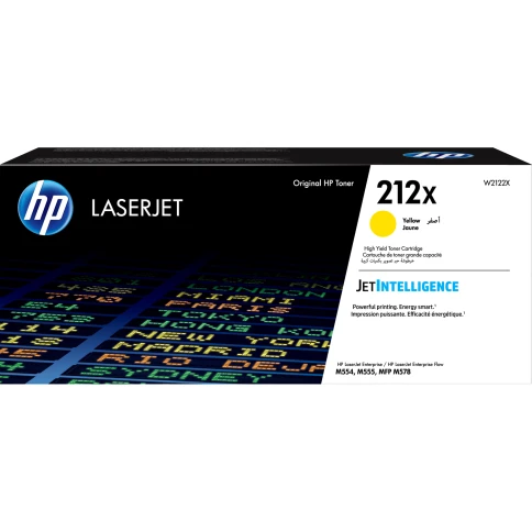 Тонер-картридж/ HP 212X High Yield Yellow Original LaserJet Toner Cartridge фото 1