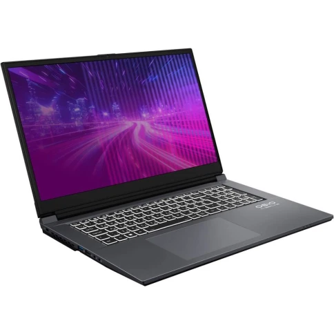Ноутбук CyberLine C170i-002 17.3"(1920*1080 IPS (матовый, 144Hz) )/Intel Core i5 12600H(2.7Ghz)/16384Mb/512PCISSDGb/noDVD/Ext:nVidia GeForce RTX4050(6144Mb)/Cam/BT/WiFi/52.6WHr/war 1y/2.4kg/Space Gray/noOS + не МПТ фото 2