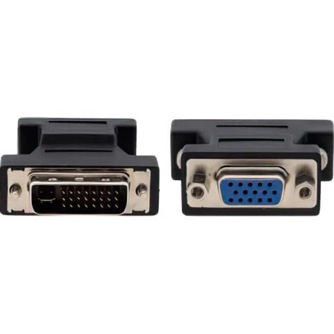 Переходник DVI-I вилка на VGA розетку/ Adapter DVI-I to VGA фото 1