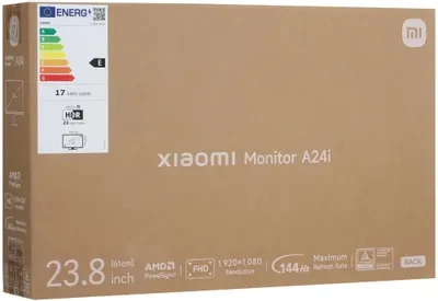 Монитор Xiaomi 23.8" A24i 2026 черный IPS LED 6ms 16:9 HDMI матовая 1500:1 300cd 178гр/178гр 1920x1080 144Hz DP FHD 3кг фото 13