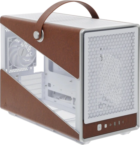Корпус Montech Heritage PRO (W) белый без БП mATX 5x120mm 2x140mm 2xUSB3.0 audio bott PSU фото 1