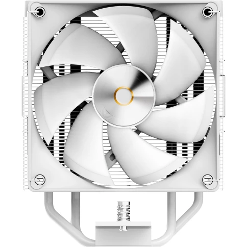 Кулер для процессора/ CPU Cooler Ocypus Delta A40 WH ARGB (220W, 4-pin PWM, 156.7mm, Al/Cu, 4x6mm, ARGB, 1x120mm, 73CFM, 29dBA, 2000RPM, S: 1851/1700/1200/115X, AM5/AM4, white) фото 3