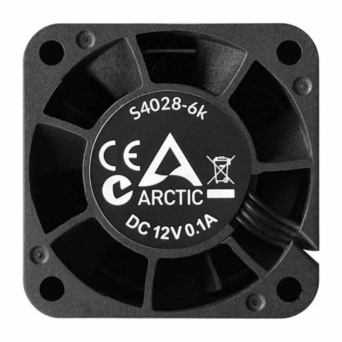 Вентилятор корпусной ARCTIC Cooling S4028-6K 250 - 6000 rpm Dual Ball Bearing  4-Pin Fan-Connector (ACFAN00185A) фото 3